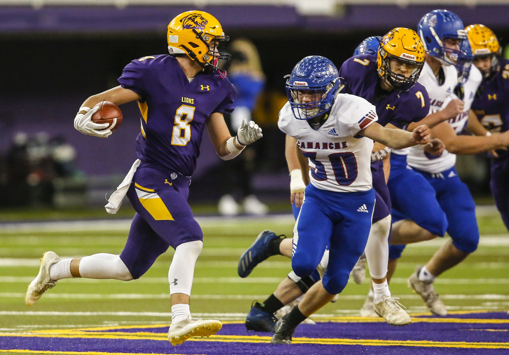 State Football 2A Central Lyon/George-Little Rock vs. Camanche 6